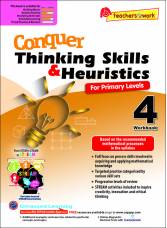 Conquer Thinking Skills & Heuristics for Primary Levels Workbook 4