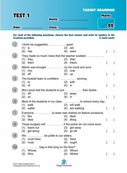 Assessment Books