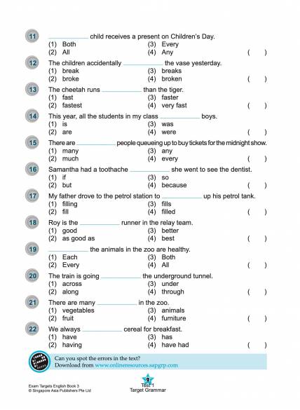 Assessment Books