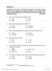 Learning+ Primary 6 Mathematics Mock Examinations PSLE + Geniebook