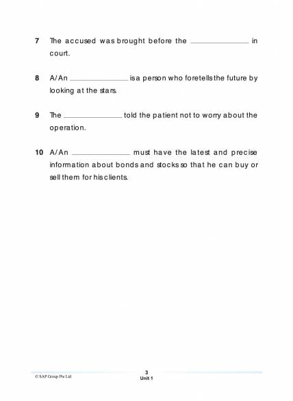 Assessment Books