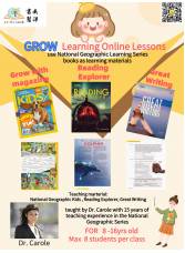 GROW  Learning Online Course-RE(use National Geographic Leaning Series Books)