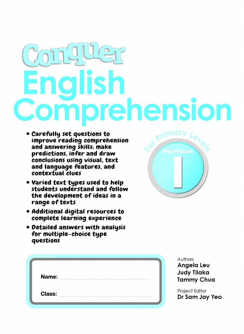 Conquer English Comprehension Workbook 1