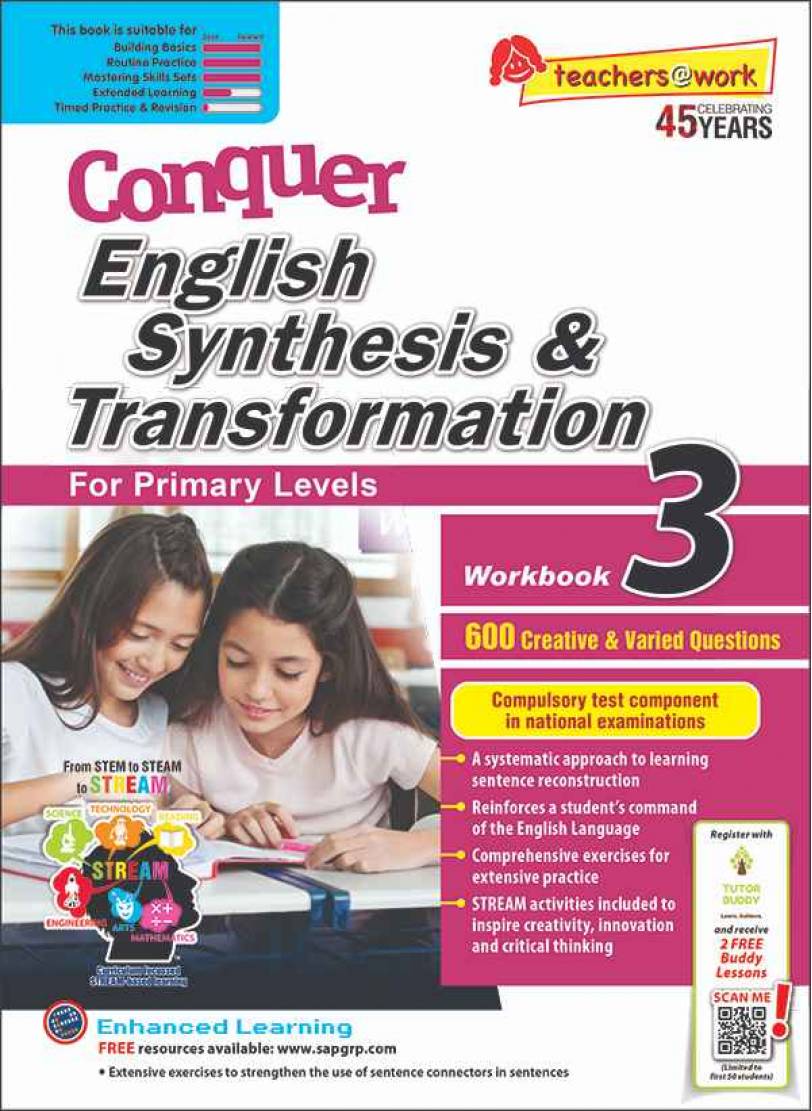 Conquer English Synthesis & Transformation Workbook 3